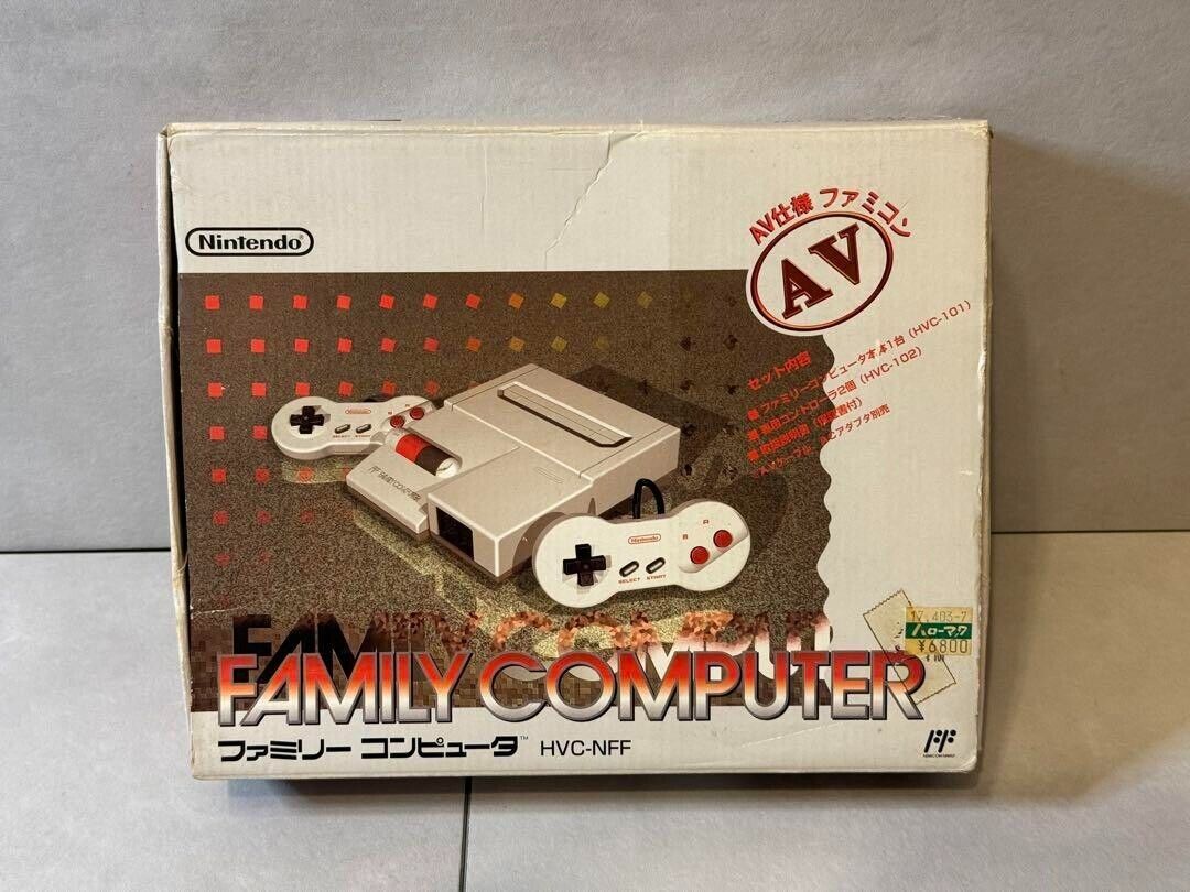 Famicom AV Console System Nintendo From Japan family HVC-NFF Famicom AV Console System Nintendo From Japan family HVC-NFF