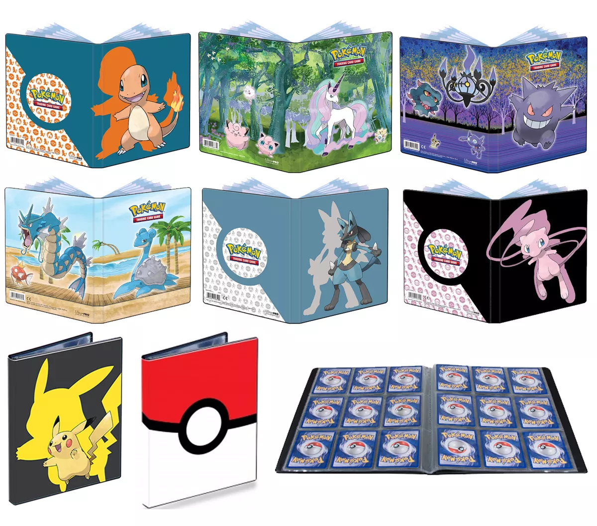 Ultra Pro Pokémon cahier A4 range carte jusqu'à 180 cartes pokémon