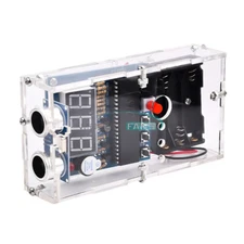51 Single Chip Microcomputer Hc-sr04 Ultrasonic Range Finder Module DIY Kit