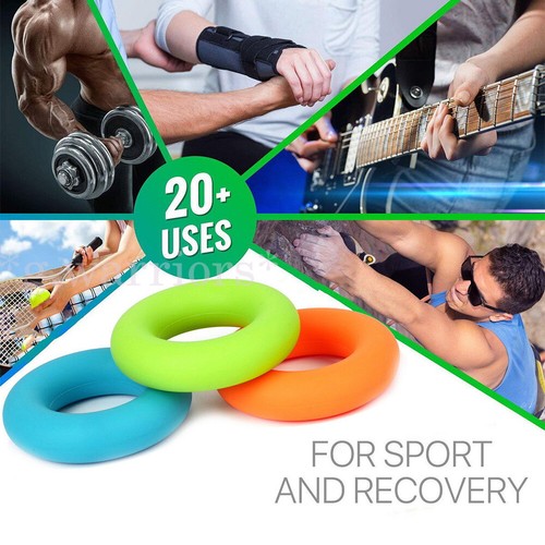 30/40/50LB Hand Grip Power Exerciser Strength Trainer Gym Ring Finger Training - Picture 5 of 16