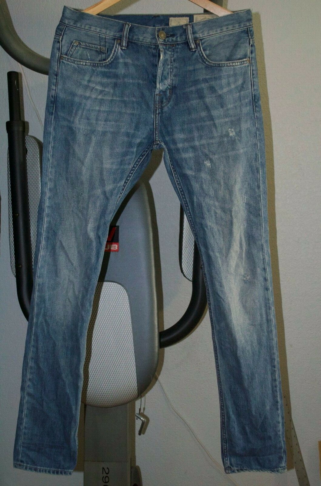 Mens All Saints Blythe Cigarette Skinny Fit jean