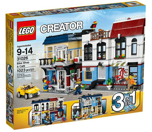 LEGO® Creator 31026 negozio di biciclette e caffè NUOVO IMBALLO ORIGINALE_Bike Shop & Café NEW MISB NRFB - Foto 1 di 9