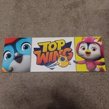 Top Wing Store Display Sign 33.5" W Advertising Signage Penny Swift Cartoon