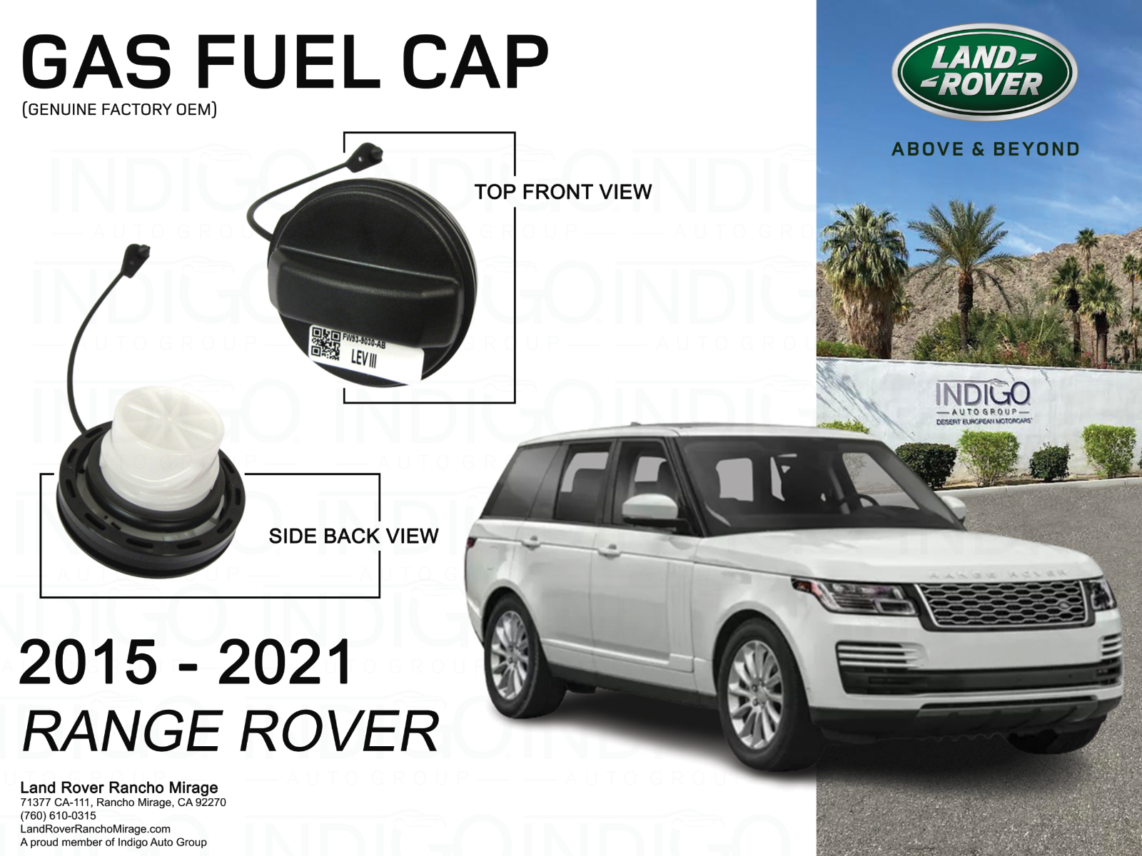 20152021 Range Rover Gas Fuel Cap Genuine Factory OEM LR178173 eBay