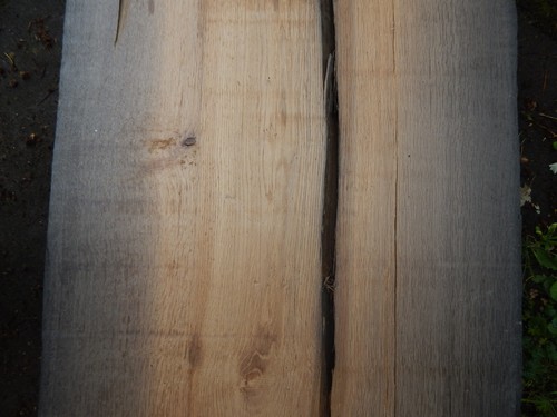 Y5 Mooreiche 155x84 Tisch Platte Rustikal Bohle Brett Bog Oak Baumkante UNIKAT - Bild 15 von 16