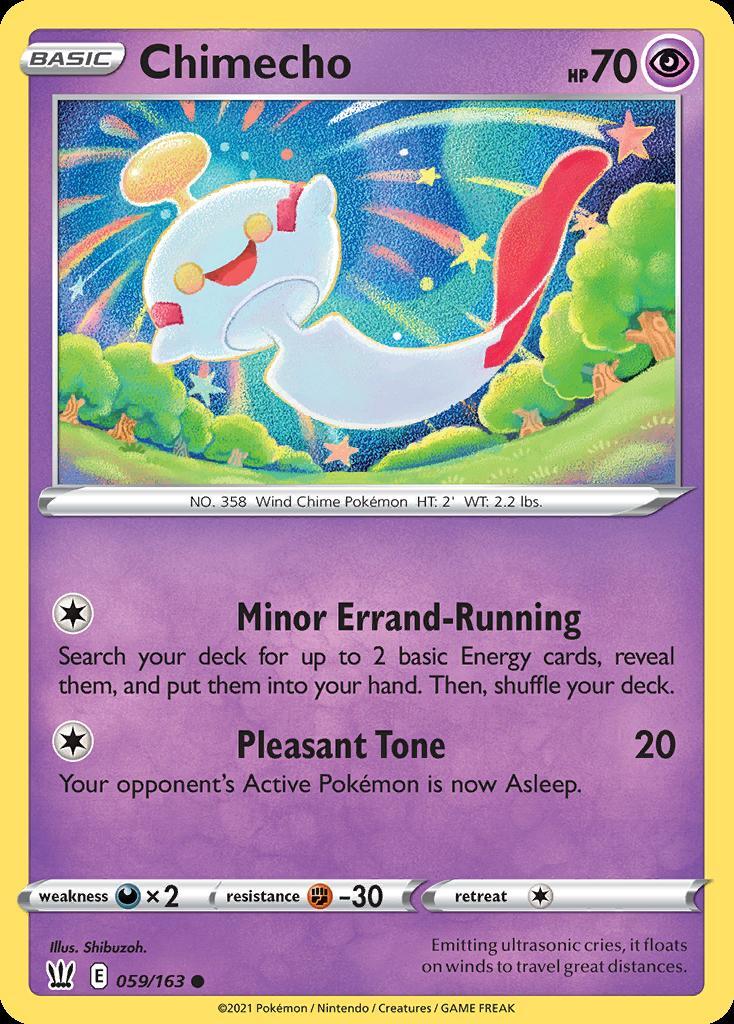 Pokemon Chimecho (59/183) Battle Styles NM