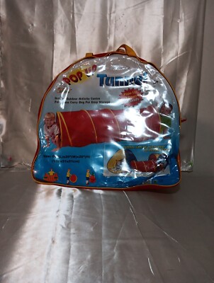 Vtg. First Learning Pop Up Play Tunnel