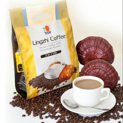 4 Packs DXN Lingzhi Coffee 3 in 1 LITE Ganoderma Reishi Instant Cafe Classic USA