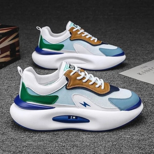 Herren Sneaker Retro-Design Multifarbe- Bequeme und Modische Sportschuhe Eu 44 - Bild 4 von 7