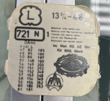 Landeron L-51 Balance Complete 721/387