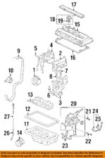 Honda Oem 96-01 Accord Enginetransaxle Engine Parts-cap 15610p2ea01