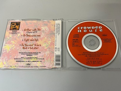 Crowded House – Weather With You - CD Single © 1992 - Bild 2 von 2