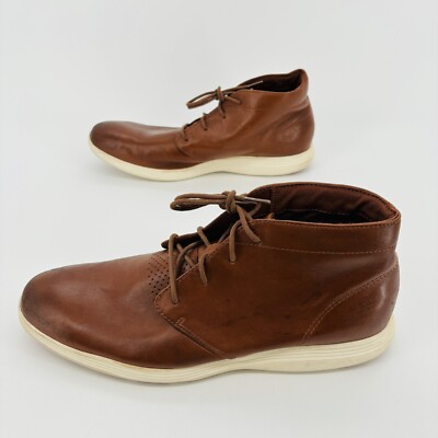 Mens 13 M Cole Haan Grand Tour Brown Classic Leather Chukka  display picture 1