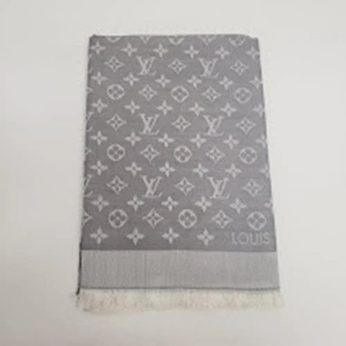 Louis Vuitton LV Logo Monogram Oversize Scarf Shawl M70804
