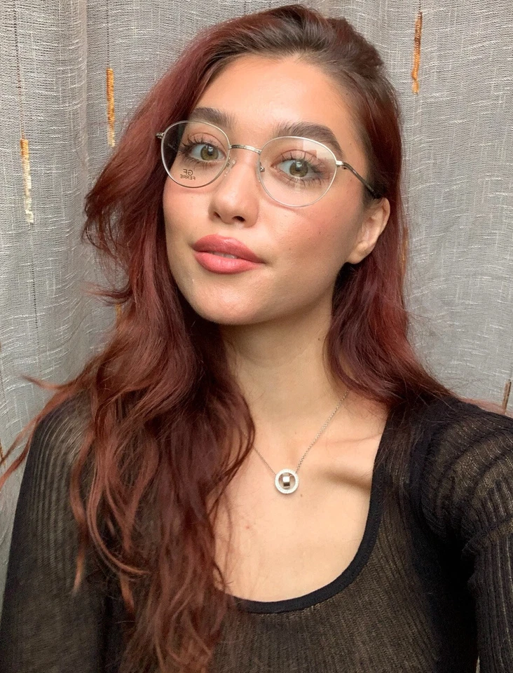 New Gianfranco Ferre GFFR583 Round Silver Women's Men's Eyeglasses Frame - Image 4 of 4