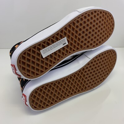 Vans x Thrasher Men's Skate Sk8-Hi Black Multi White Canvas shoes