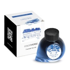 Colorverse Project Bottled Ink for Fountain Pens in Cotton Blue - 65mL NEW