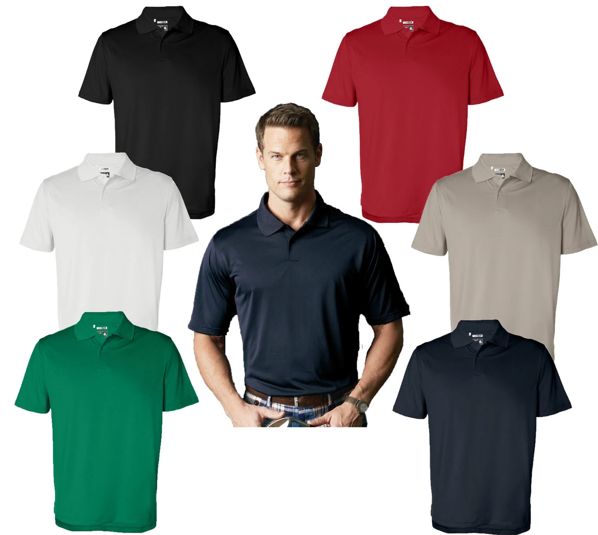 GOLF Mens A55 S-2XL, 3XL ClimaLite dri-fit Sport Shirt | eBay