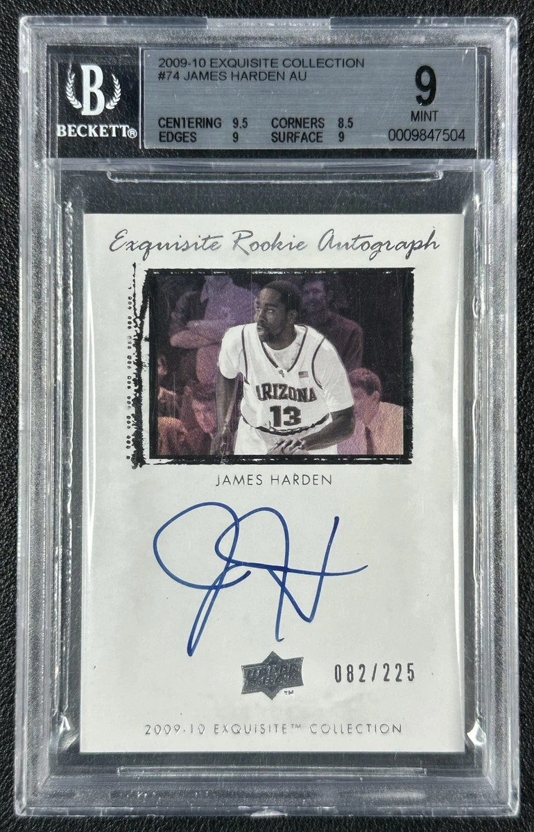 James Harden Basketball Autographed Sports Trading Cards for sale