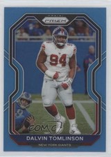 2020 Panini Prizm Light Blue Prizm Dalvin Tomlinson #165 08m0