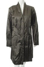 SARA LINDHOLM Cappotto corto Donna Cappotto Taglia IT 44 grigio-verde