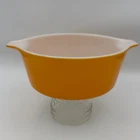 Vintage Pyrex 472 Orange 1-1/2Pt Casserole Dish - VTG - Collectable