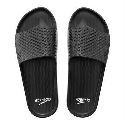 Speedo Herren Essential Slides | Pool Sliders | Quick Dry 9 UK, Pantone Black 