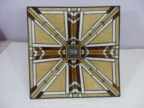 Stained Glass Tiffany Style 15" Lamp Shade - Picture 4 of 11