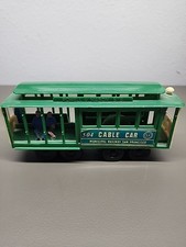 Vintage San Francisco 504 Cable Car Toy green Trolley