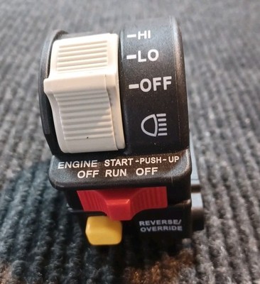 Left Handlebar Engine Start Off Headlight HI LO Off Switch for Polaris Sports...