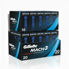Gillette Mach3 Einwegrasierer 20er Pack Close Smooth Shave Männer Großpackung Wert