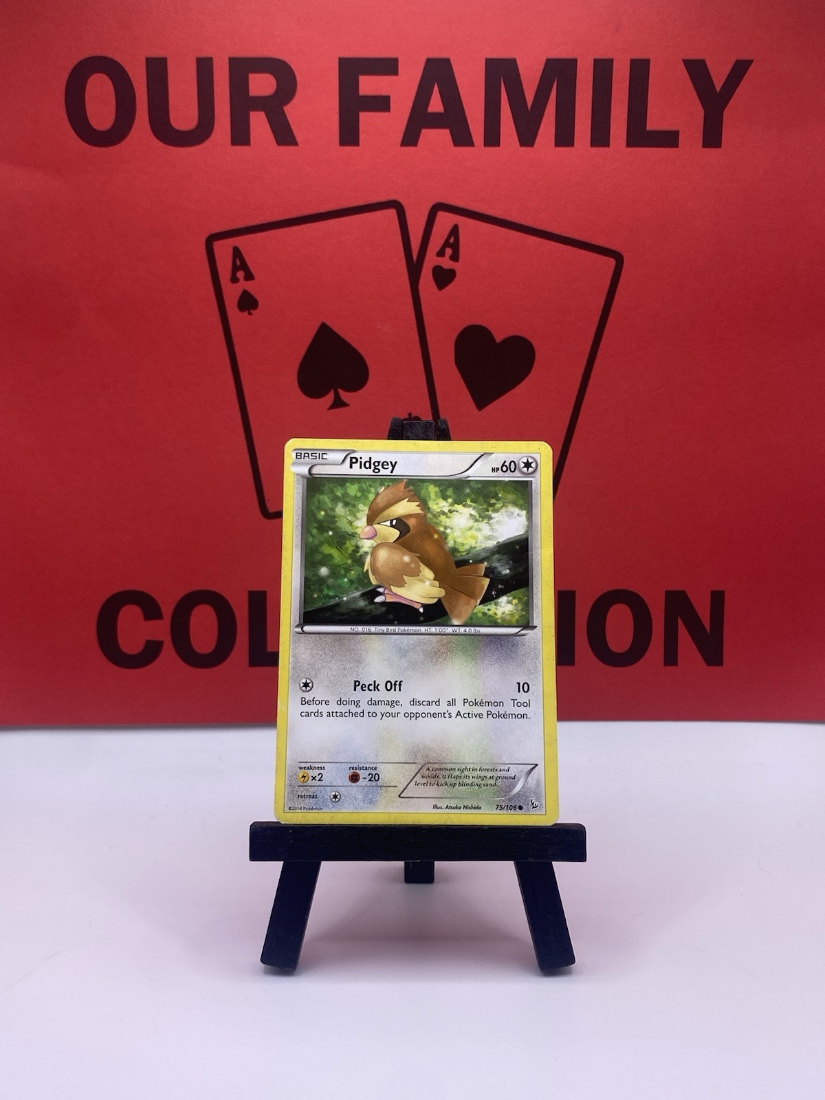 Pidgey 75/106 XY: Flashfire Pokemon TCG Regular Common 2014 MP