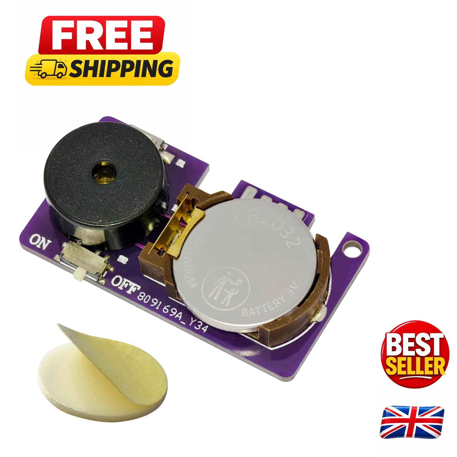 Compact Noise Maker with 16 Sounds - Perfect for Pranks and Parties