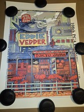 Eddie Vedder Tokyo Japan 4/20/26 Poster Munk One A/P Signed Numbered Pearl Jam