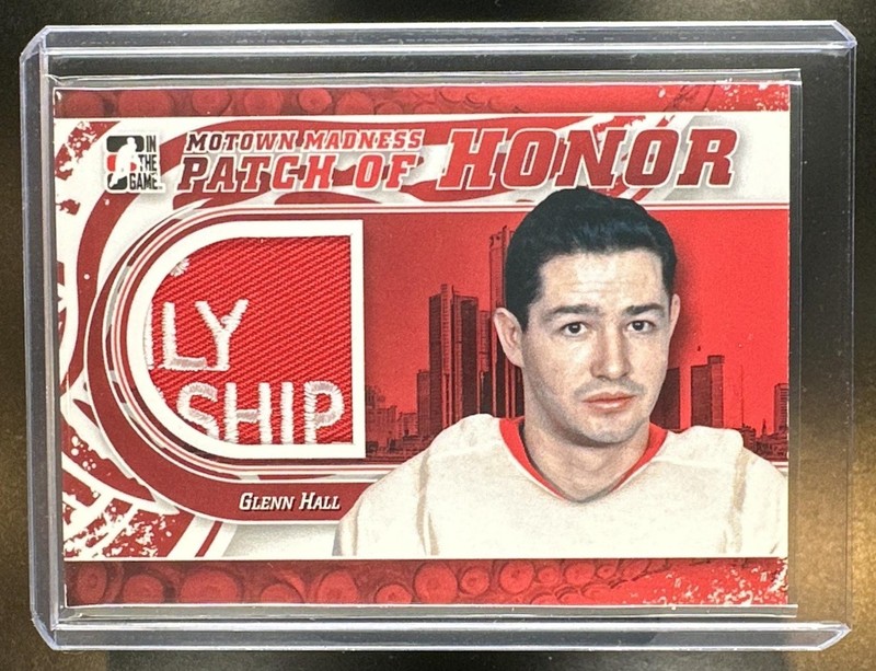 2013 In The Game Motown Madness Glenn Hall Patch Of Honor