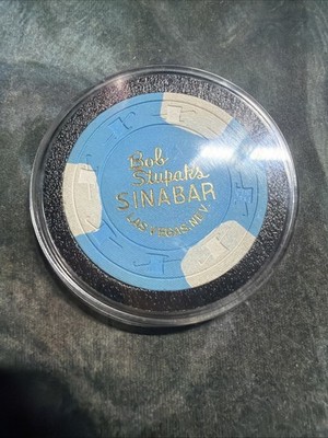 Bob Stupak's Sinabar Casino Las Vegas Nevada $1 Chip 1974