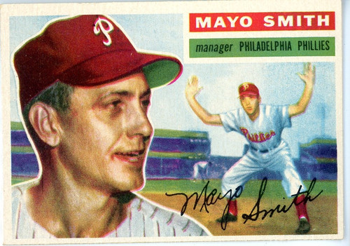 1956 Mayo Smith [White Back] #60