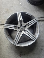 Rear Amg Mercedes-benz Machined Grey S-class Oem Wheel 20 2014-2020 Rim 85357 Rear Amg Mercedes-benz Machined Grey S-class Oem Wheel 20 2014-2020 Rim 85357