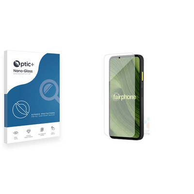 Optic+ Nano Glass Screen Protector for Fairphone 6