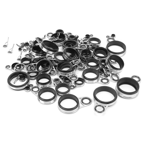 Teleskop Brandungs Casting Rutenführungen Spitze Reparatur Set Angelrute Eye Line FA - Bild 6 von 23