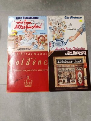 Schallplatte - Else Stratmann - Sammlung Paket Signiert 