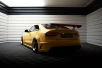 Maxton Design Carbon Heckspoiler HeckflüGel Standfuß Innen + Led Passend FüR Aud