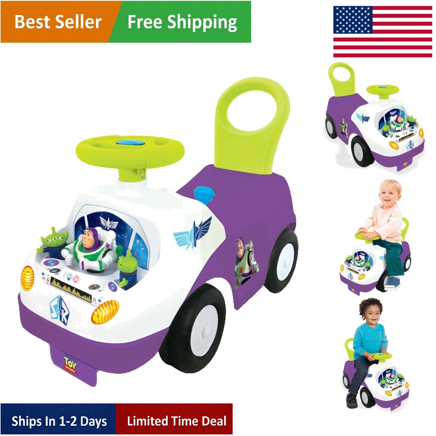 Buzz Lightyear Ride-On - Slide 1