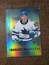 2024-25 SP Authentic Future Watch Spectrum FX Gold #S45 Collin Graf RC /50