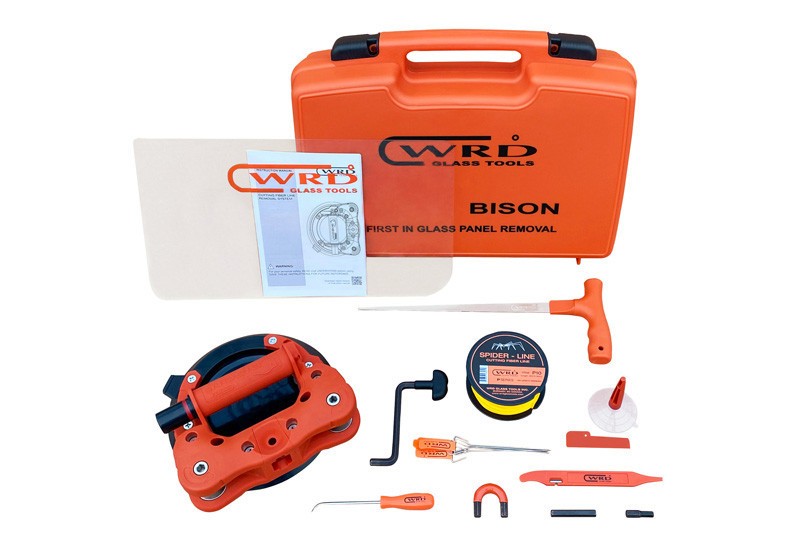 Kit 300 WRD Vetri Auto-Bison Auto Windschutzscheibe Removazione Parabrezza