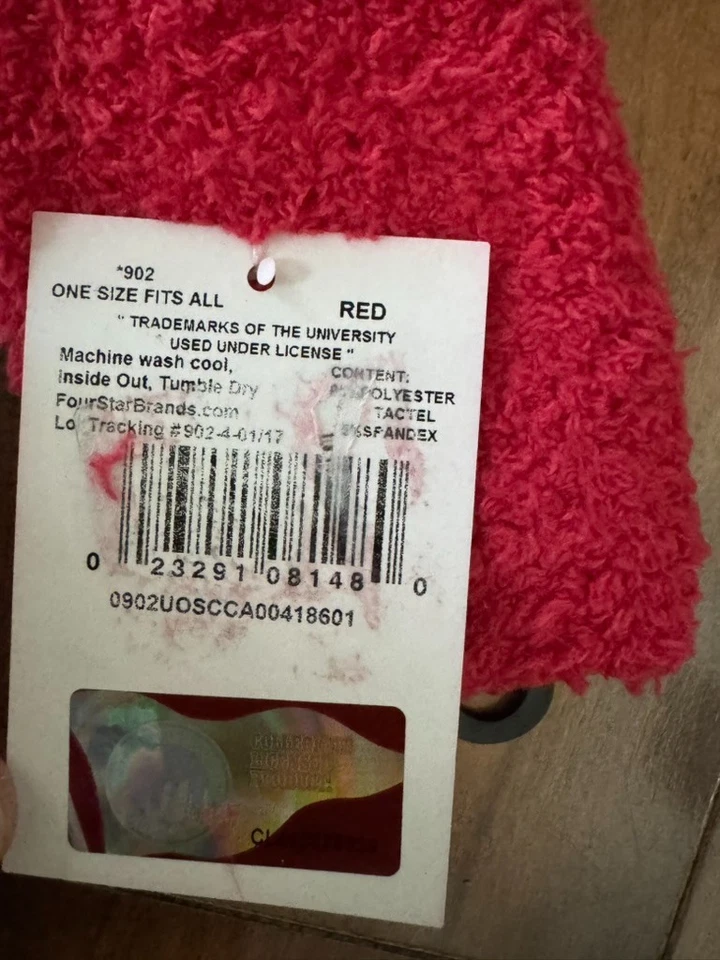 USC TROJANS COZY SOCKS • TOPSOX • ONE SIZE FITS ALL • NEW! - Image 3 of 3