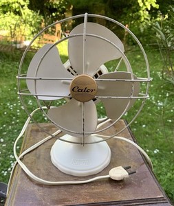 Ancien Ventilateur électrique Yokotami - Vintage, Fonctionne - Déco Atelier