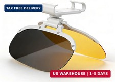 Car Visors Sun Shade Extender,Anti Glare Visor for Car-Premium Acrylic Car Visor