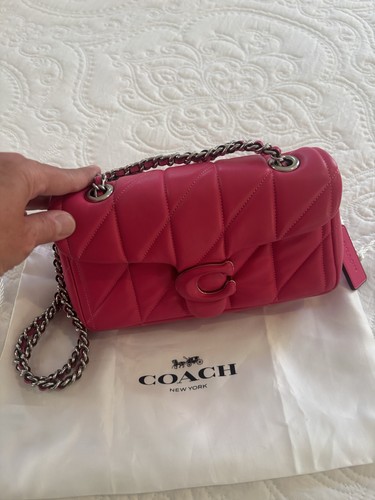 Coach Quilted Tabby 20 Dragonfruit