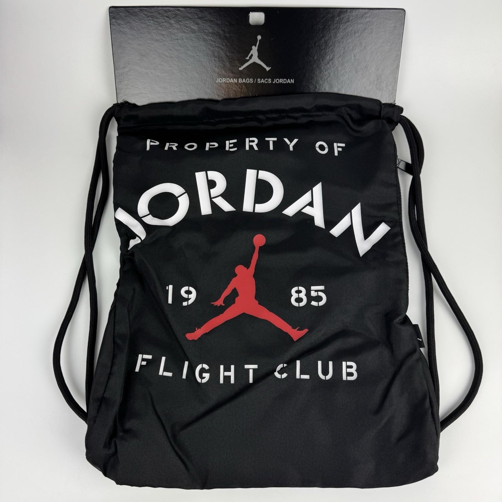 Nike Air Jordan Jumpman Drawstring Gym Sack Bag